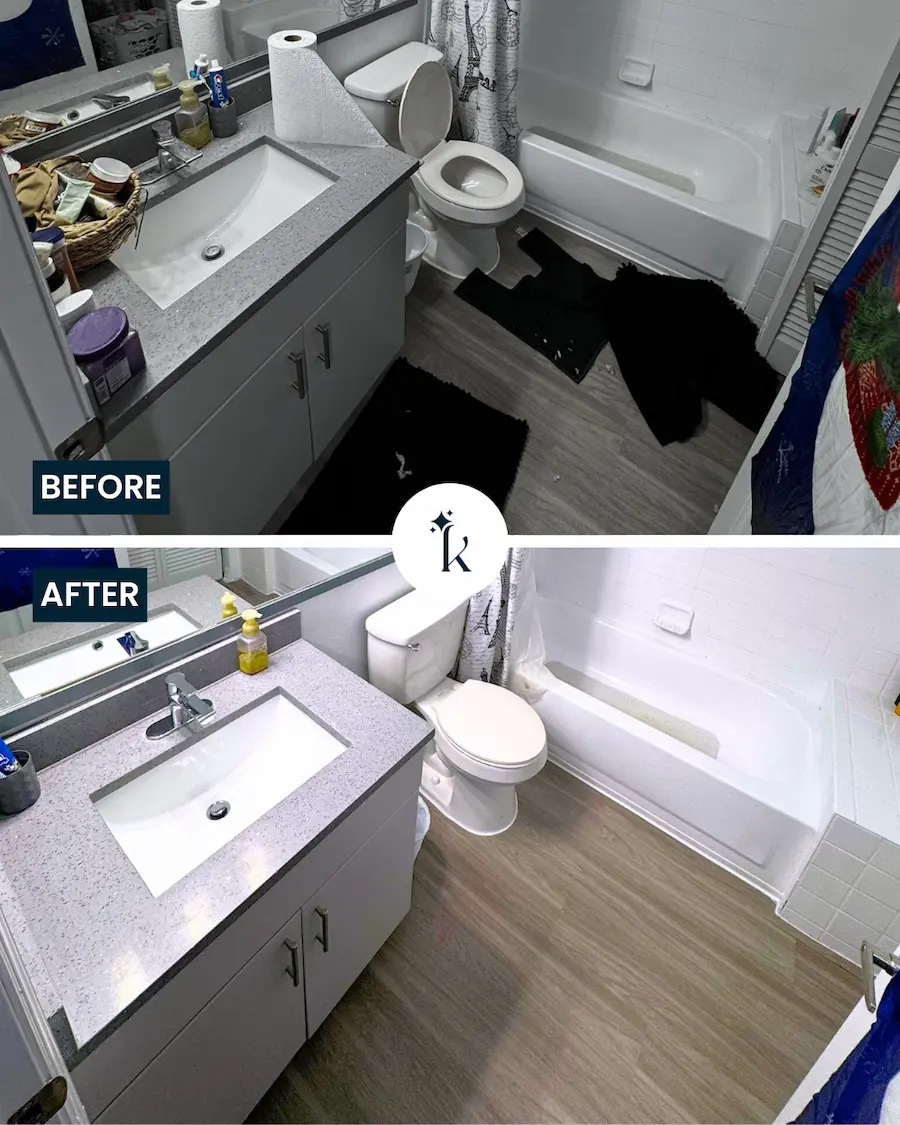 before and after house cleaning services - kate's cleaning service (5)